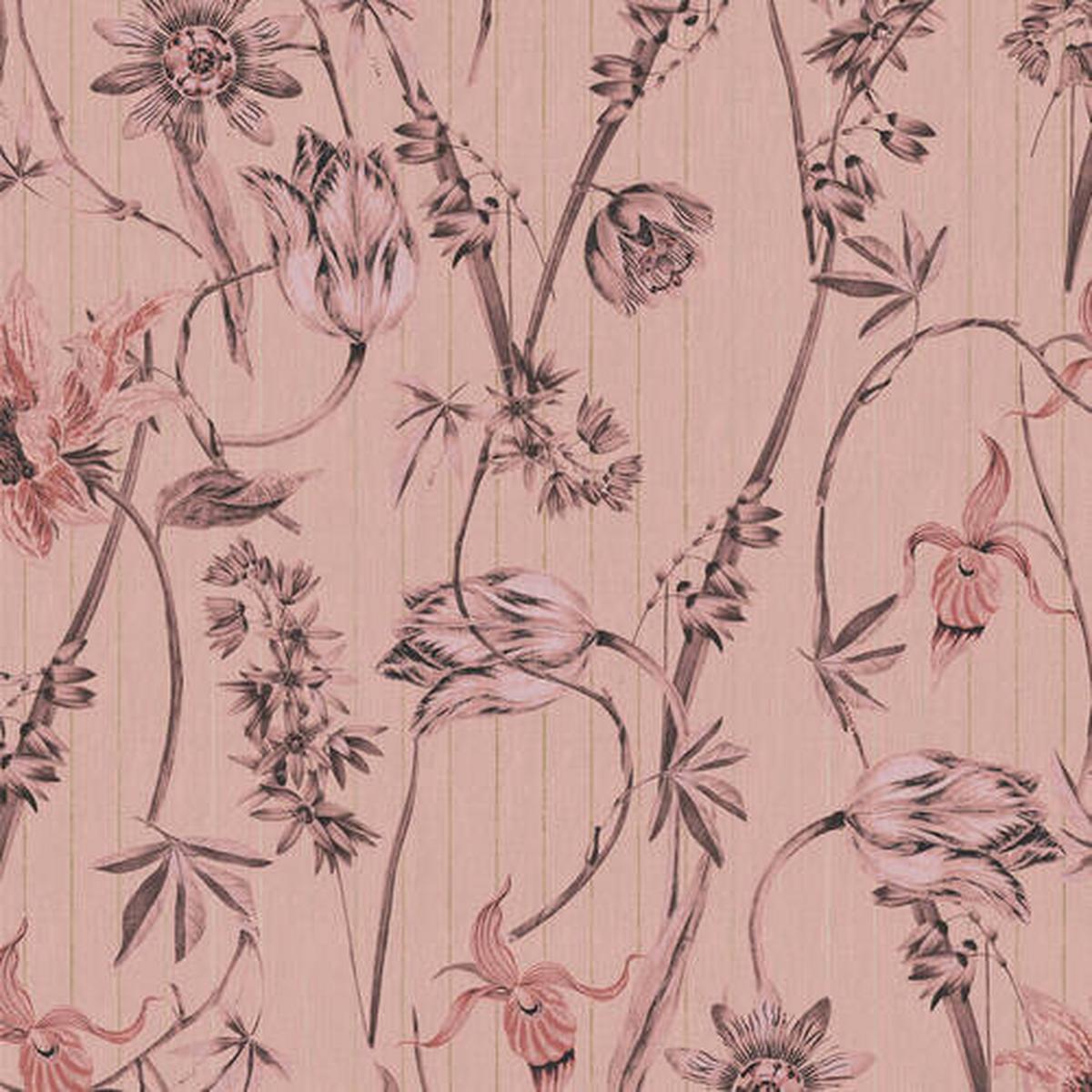 Vliestapete 118131 - Pink, Basics, Papier/Kunststoff (52/1005cm)