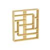 Regal Poseidon Standregal - Eichefarben, Design, Holzwerkstoff (114/132/22cm) - Livetastic
