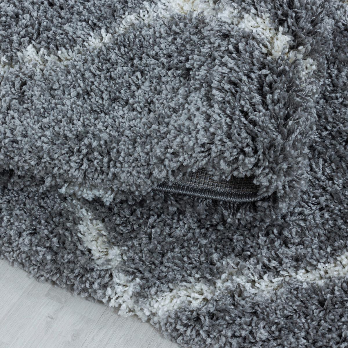 Teppich Läufer Grau Alvor 80x250 cm - Grau, Basics, Textil (80/250cm)