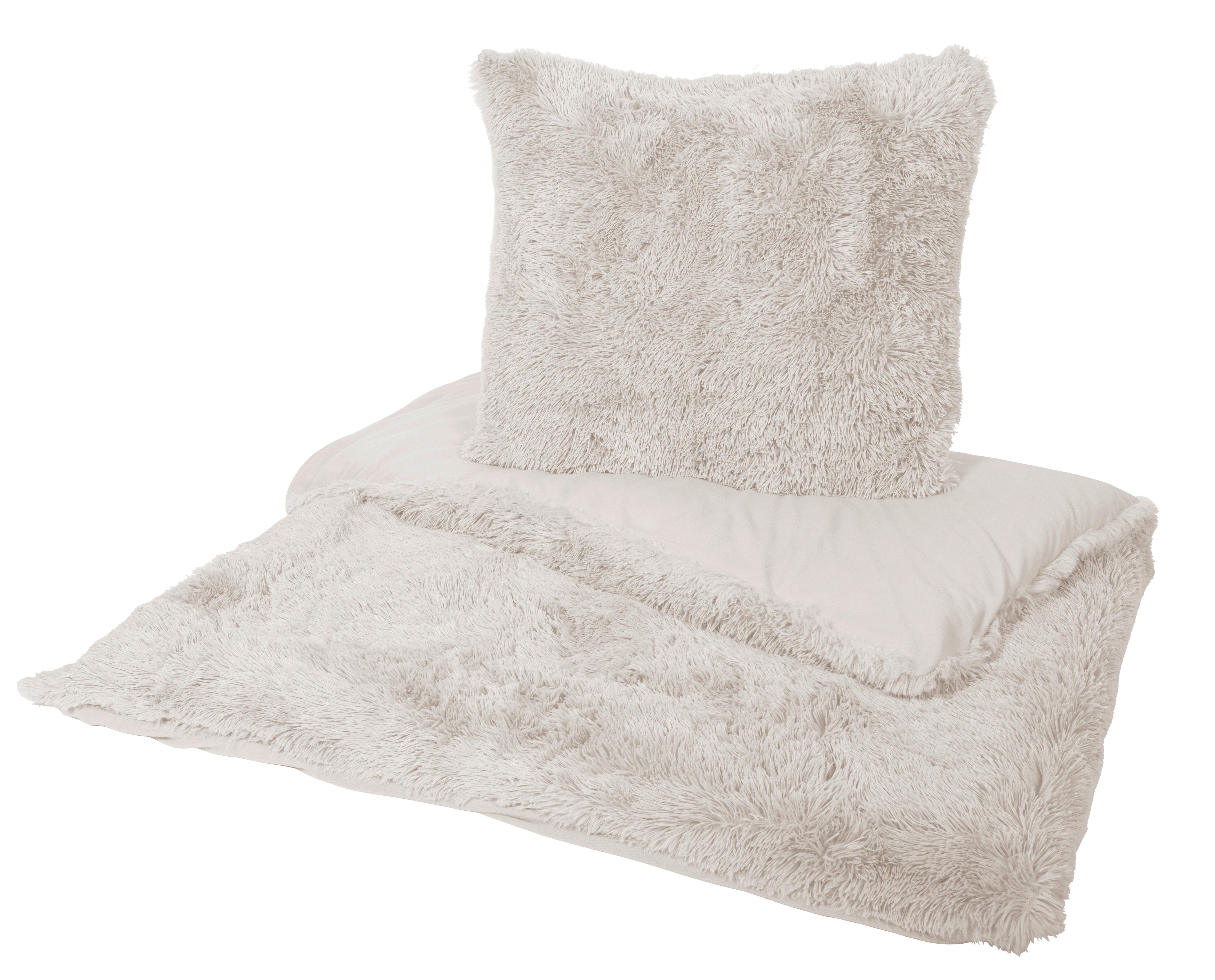 Bettwäsche 140x200 Cm Billy Weiß - Weiß, MODERN, Textil - Luca Bessoni