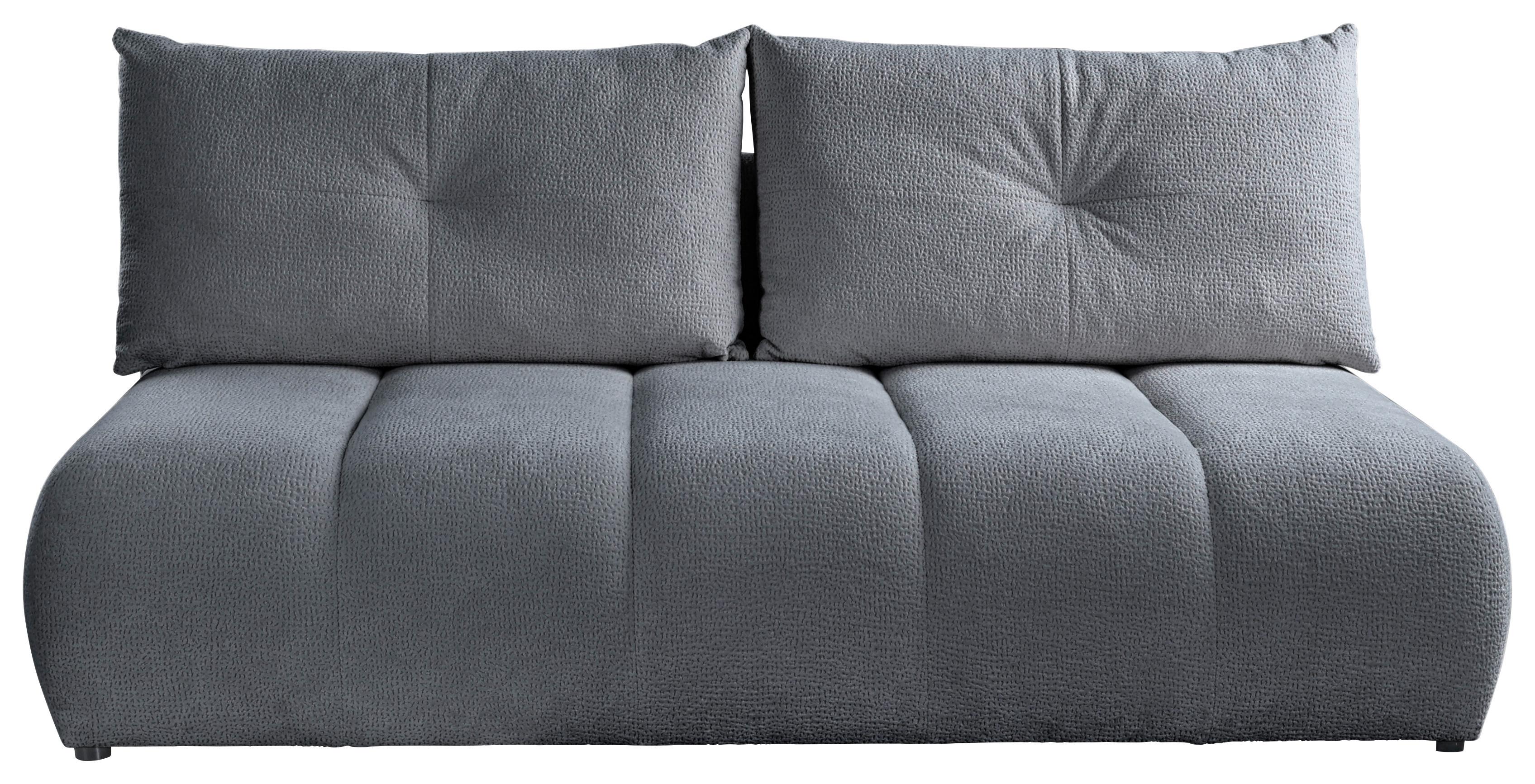 Schlafsofa Milo, Hellblau B: 209 Cm - Creme/Schwarz, Design, Holz/Holzwerkstoff (209/100/103cm) - MID.YOU
