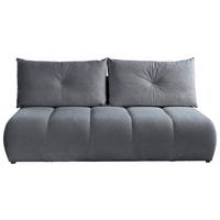Schlafsofa Milo, Hellblau B: 209 Cm - Creme/Schwarz, Design, Holz/Holzwerkstoff (209/100/103cm) - MID.YOU