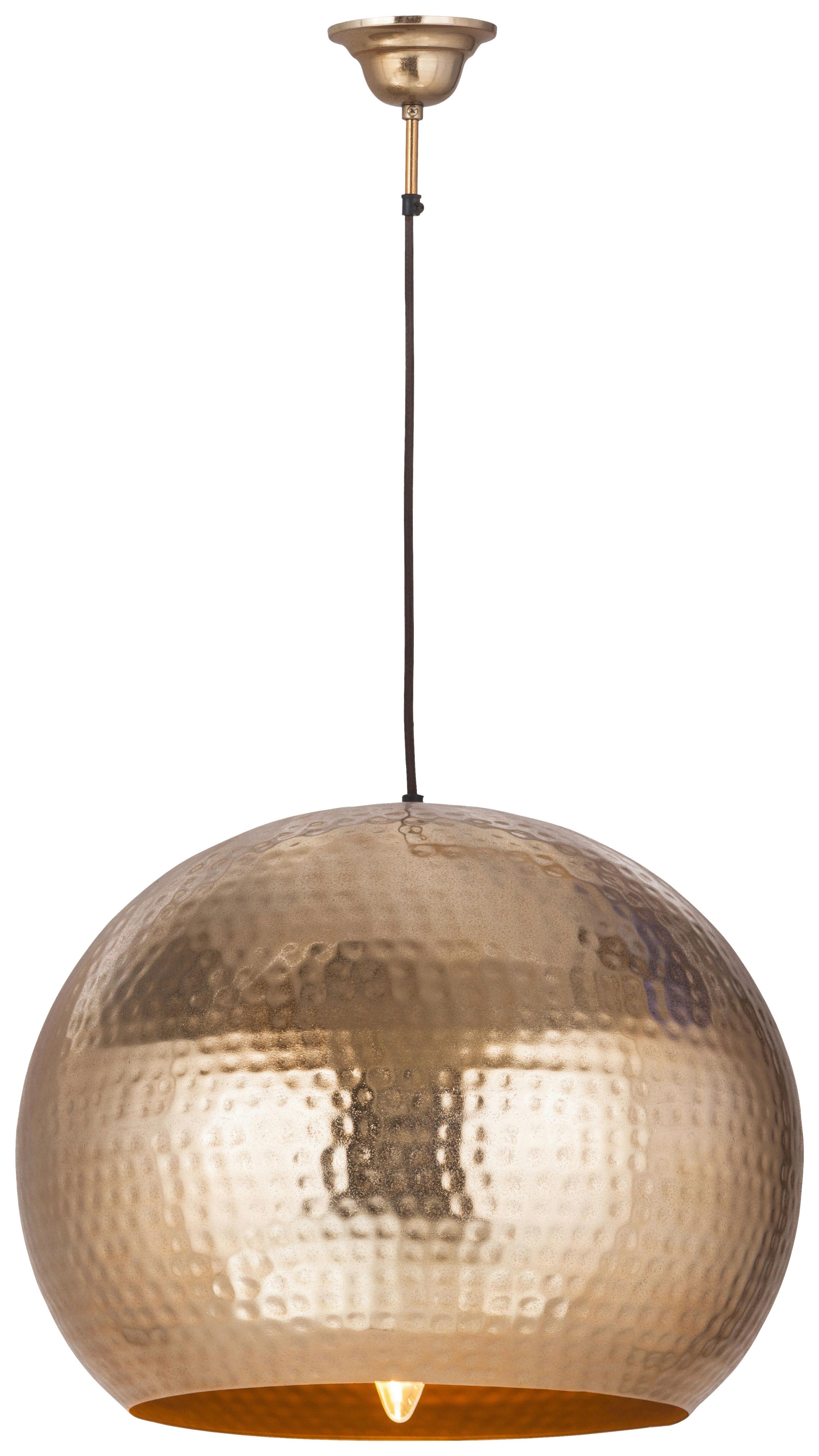 Hängeleuchte 335pj-Chp - Goldfarben, Basics, Metall (47/35cm) - Kayoom