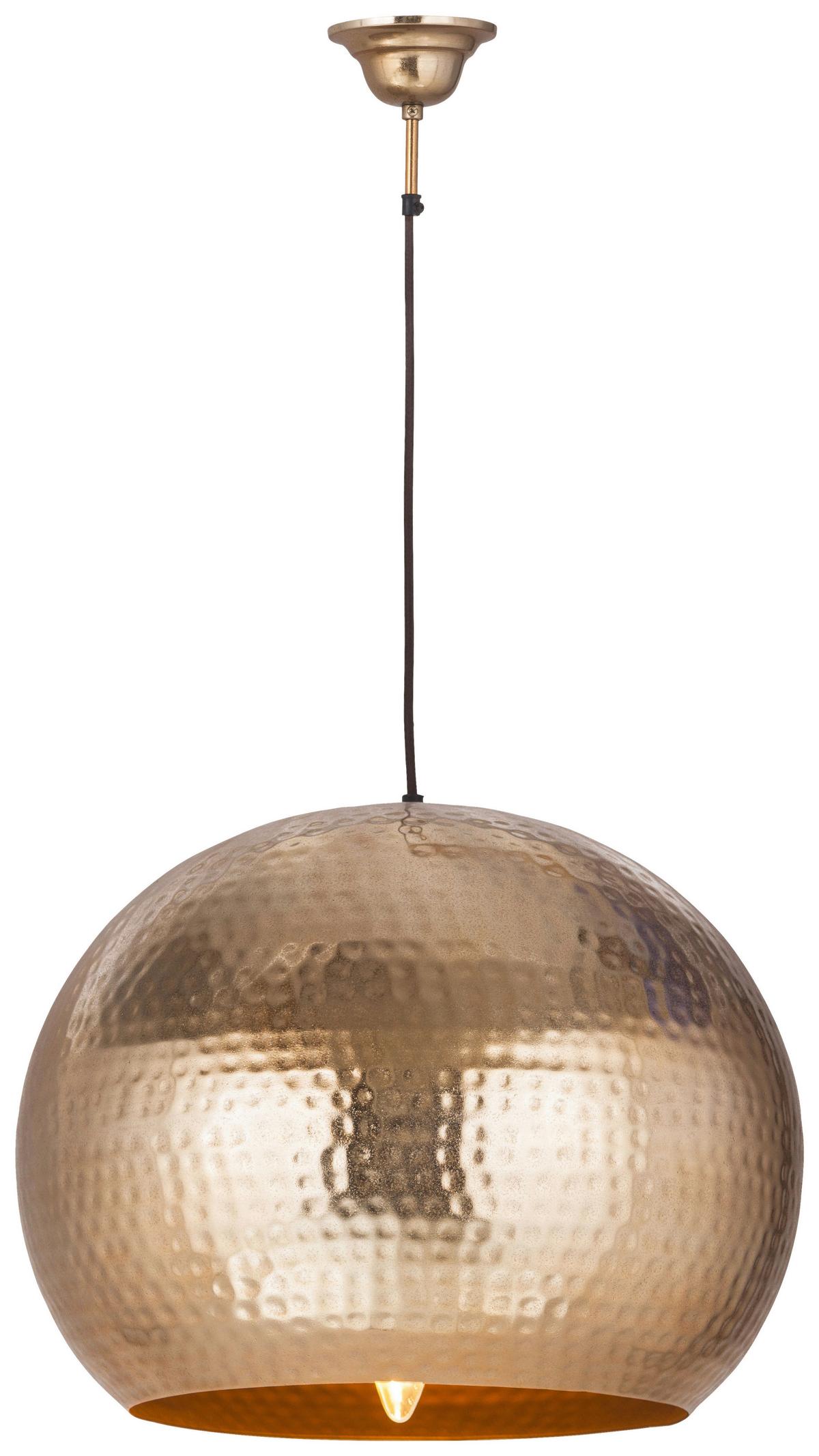 Hängeleuchte 335pj-Chp - Goldfarben, Basics, Metall (47/35cm) - Kayoom