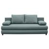 Schlafsofa Mela Mintgrün B: 200 cm - Schwarz/Mintgrün, Design, Textil (200/88/87cm) - P & B
