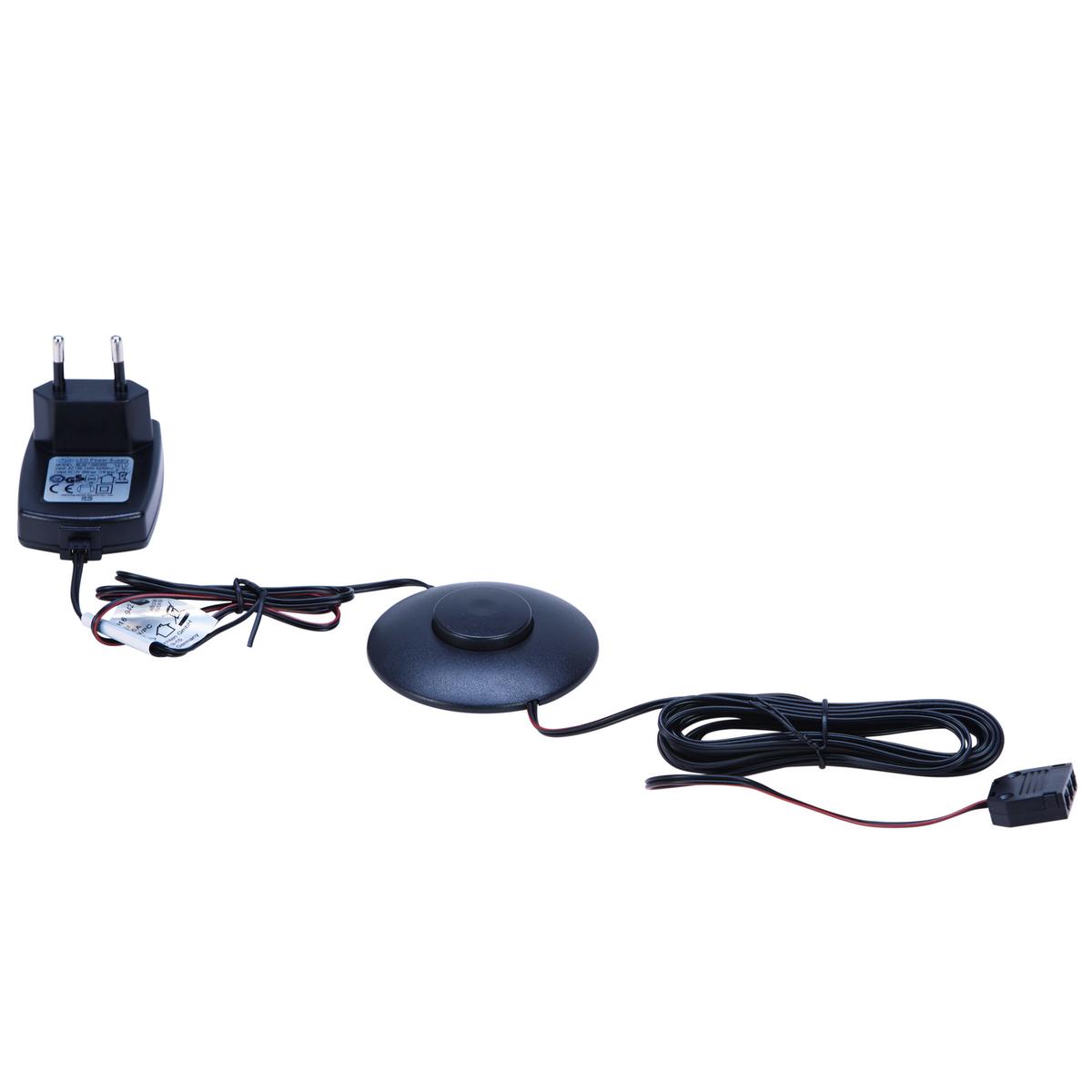 Ráépíthető Lámpa Slimline - krómszínű, Modern, műanyag (60cm)