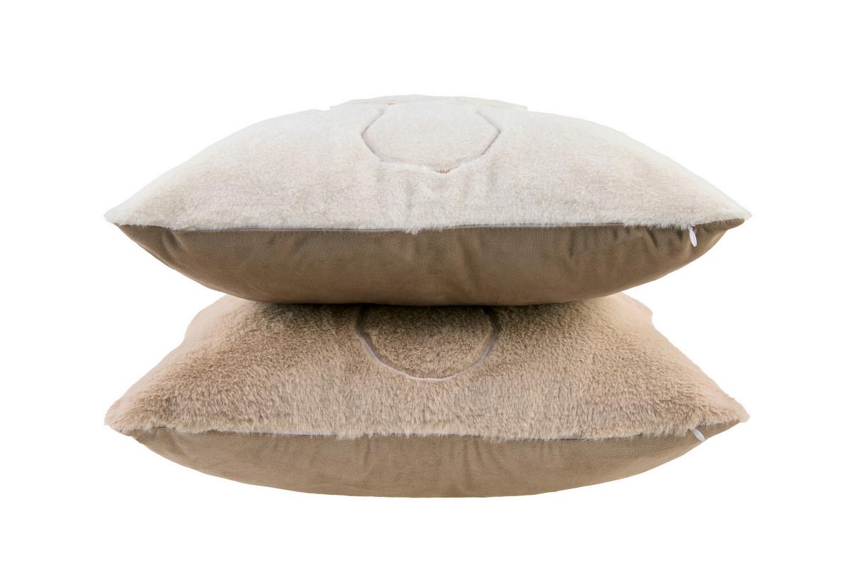 ZIERKISSEN DEER - Weiß, ROMANTIK / LANDHAUS, Textil (45/45cm) - James Wood