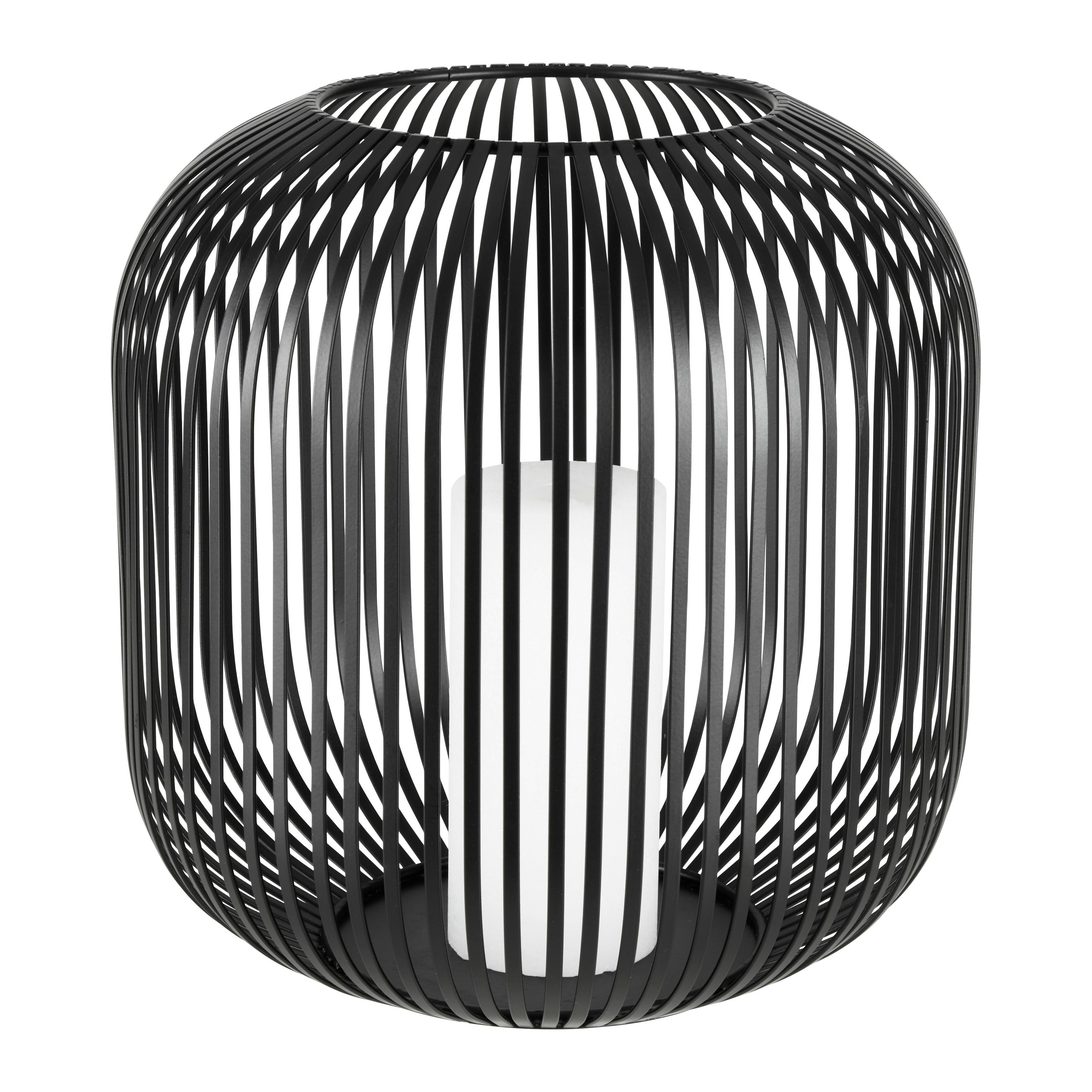 Lucerna Jola,P/V:27/27,5cm,černá - černá, kov (27/27,5cm) - Premium Living
