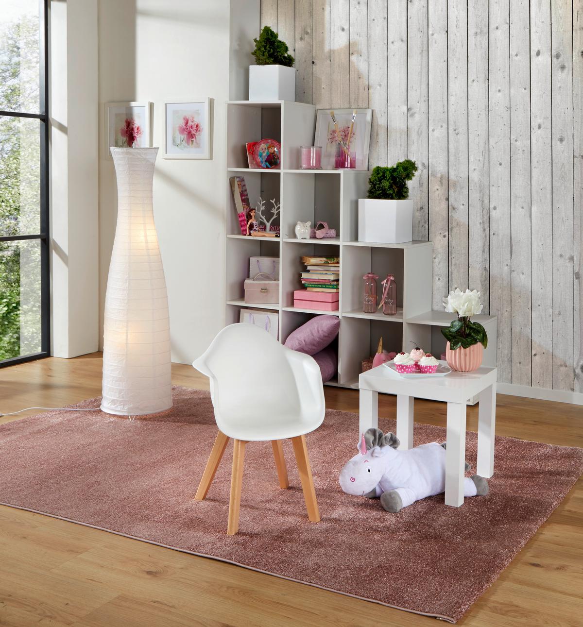 Kinderstuhl Bambino Echtholz Buchef./Weiß Sitzhöhe 32,5 cm - Buchefarben/Weiß, MODERN, Holz/Kunststoff (42/57,5/30cm) - Ondega