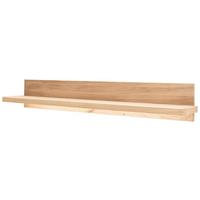 Wandboard Barcelona B: 154 cm Eiche Bianco teilmassiv - Eiche Bianco, Design, Holz/Holzwerkstoff (154/24/25cm) - Livetastic