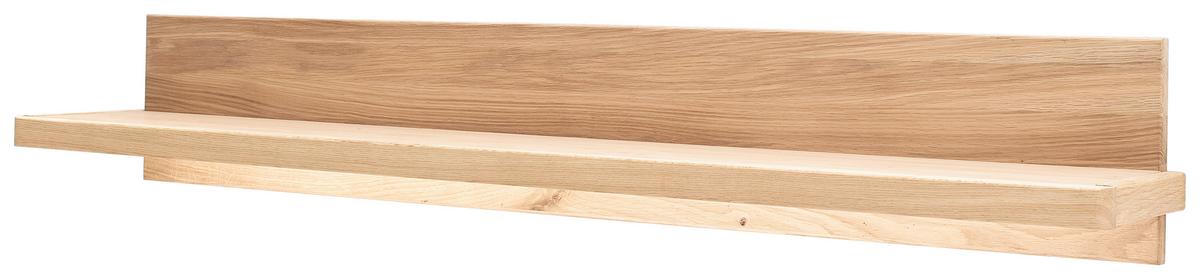 Wandboard Barcelona B: 154 Cm Eiche Bianco Teilmassiv - Eiche Bianco, Design, Holz/Holzwerkstoff (154/24/25cm) - Livetastic