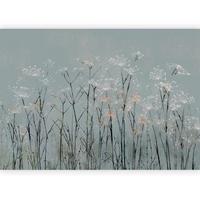 Fototapete Grün/beige, B/h: 400x280cm - Beige/Grün, LIFESTYLE, Textil (400/280cm) - artgeist