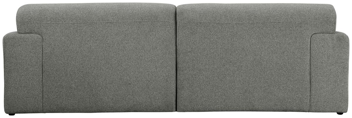 Ecksofa Mercure Grau B: 210 cm - Grau, Design, Holz/Textil (210/68/150cm) - Livetastic
