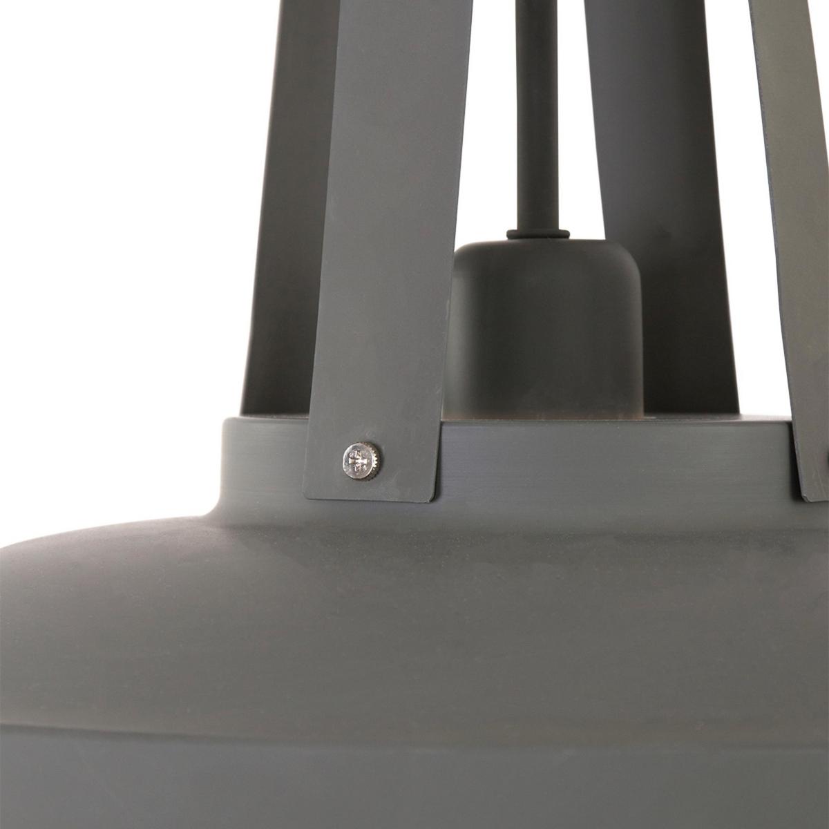 Pendelleuchte Eden - Grau, Trend, Metall (42/45-200/42cm)