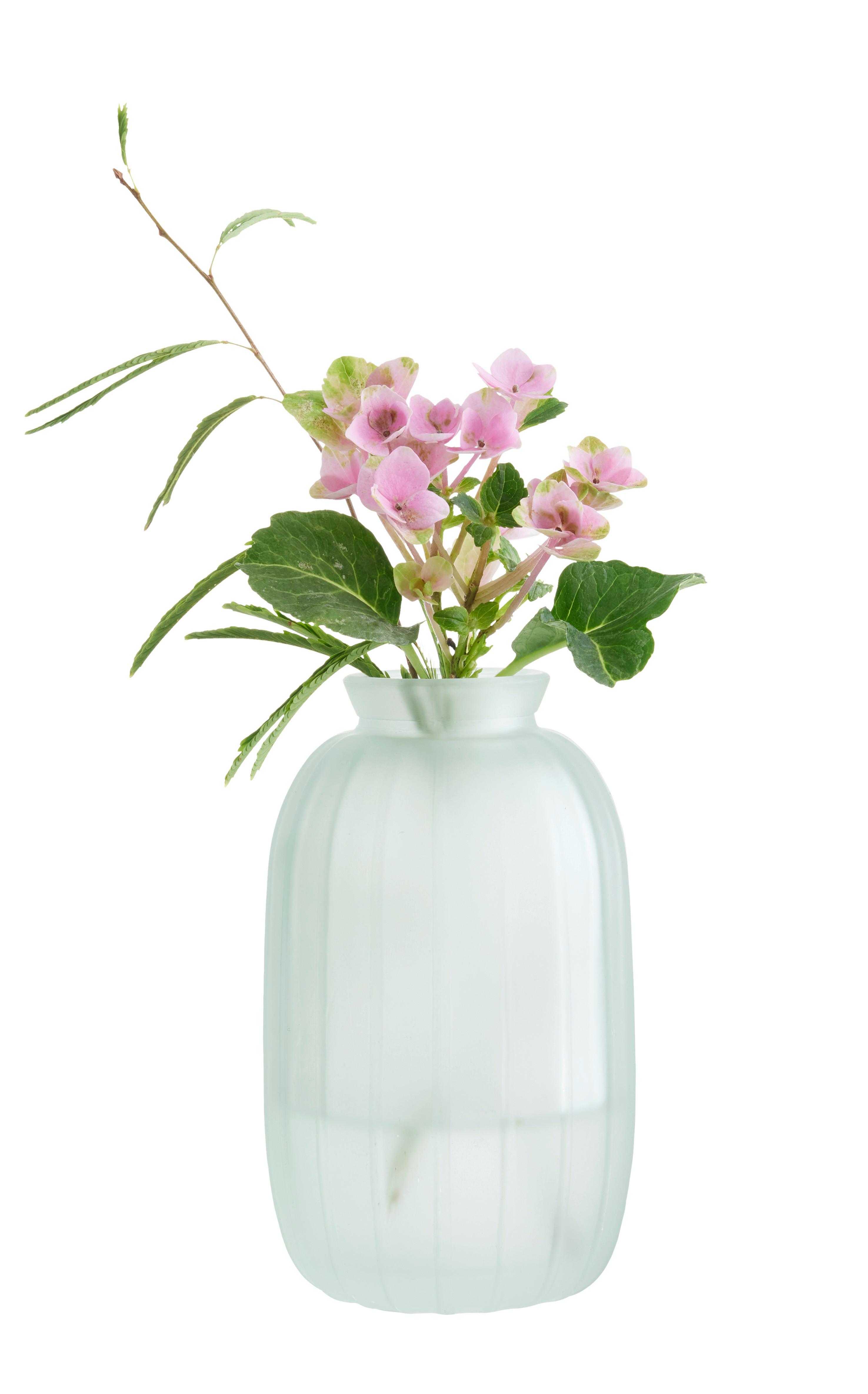 Váza Jil I - šalviovozelená, Konvenčný, sklo (7/11cm) - Modern Living