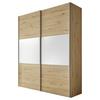 Schwebetürenschrank B: 167 Cm Includo, Artisan Eiche/weiß - Weiß/Eiche Artisan, Design (167/222/68cm) - MID.YOU