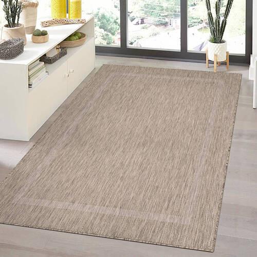 Flachwebteppich Relax - Braun, Basics, Textil (280/370cm) - Novel