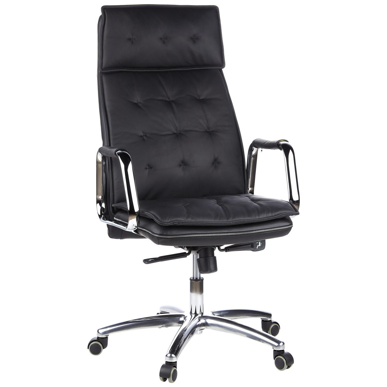 Chefsessel Villa Schwarz bis 120 kg 60x130x48 cm