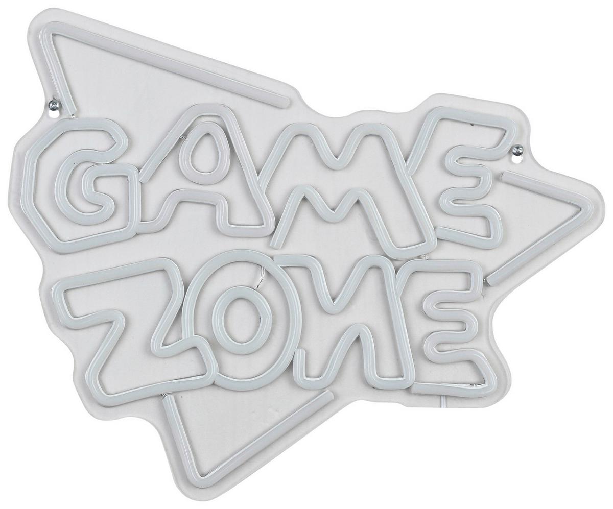 DEKORAČNÍ LED SVÍTIDLO ZONI - bílá/průhledné, Moderní, plast (40/32/1cm) - Mömax