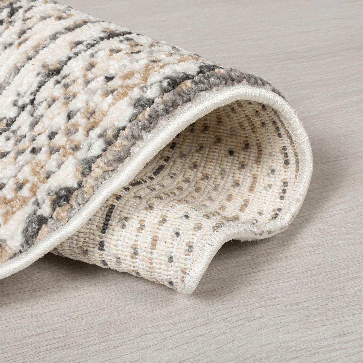 Flachwebteppich Camino Natural 160x160 - Beige, Basics, Textil (160cm)