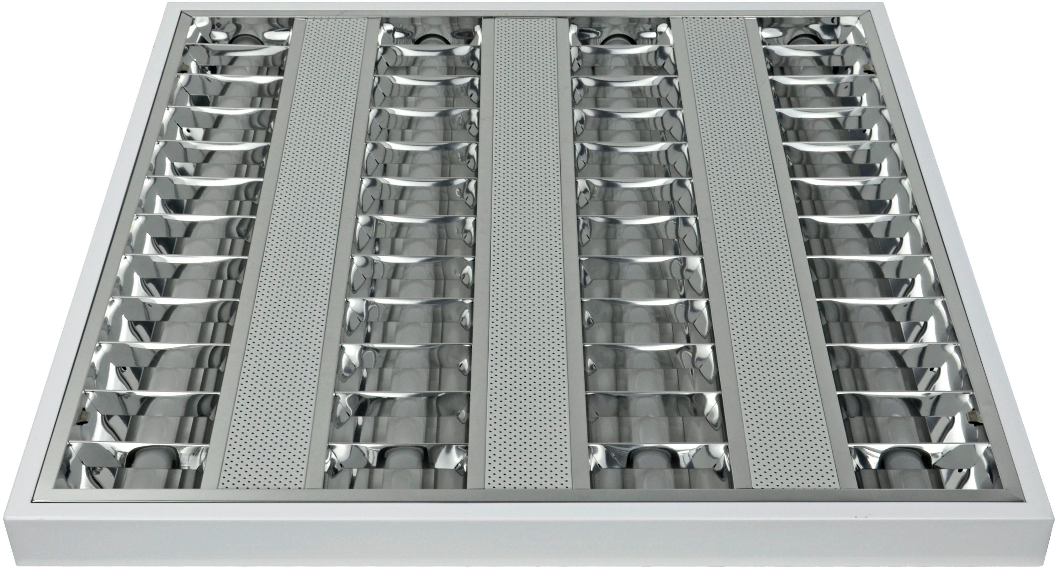 Led-deckenleuchte 2414501420196 - Weiß, Basics, Metall (62/62/4cm)