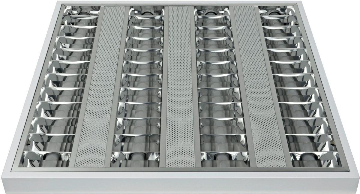 Led-deckenleuchte 2414501420196 - Weiß, Basics, Metall (62/62/4cm)