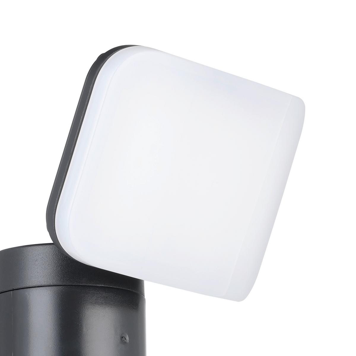 LED-Außenleuchten mit Bewegungsmelder Casabas 5w - Schwarz/Weiß, Basics, Kunststoff (15,5/3,5/11,5cm) - Eglo