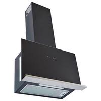 Dunstabzugshaube Hana Schwarz B: 60 Cm Mit Led - Schwarz, MODERN, Glas/Metall (60/41,6/26,5cm) - HKT