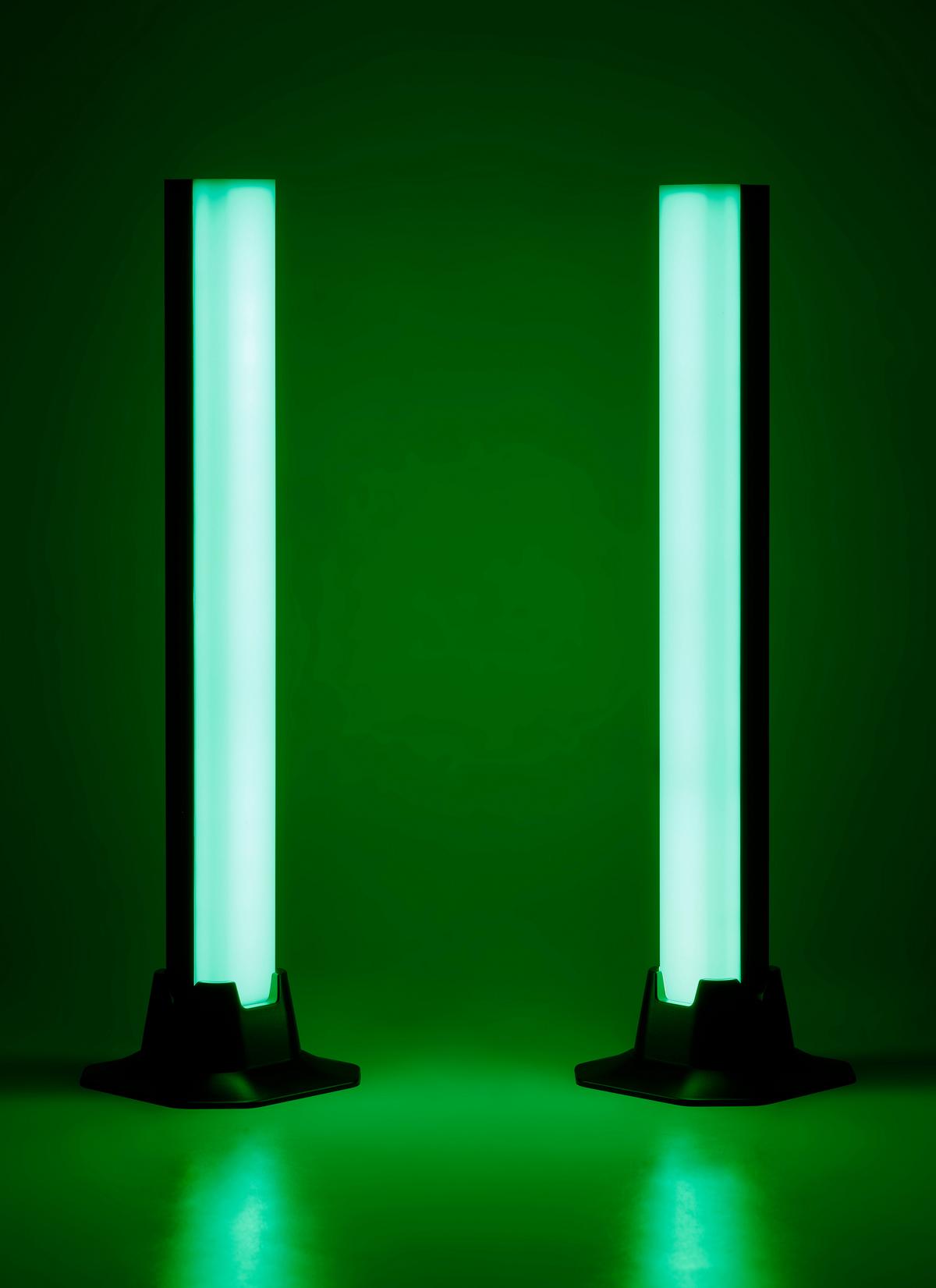STOLNÍ LED LAMPA RIZI - černá, Moderní, plast (9/3/32cm) - Mömax
