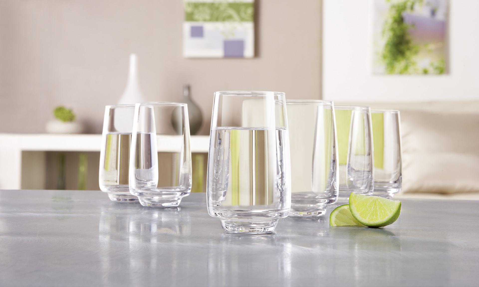 Trinkglas Equip Home ca. 350 ml - Klar, KONVENTIONELL, Glas (7,4/12,2cm)