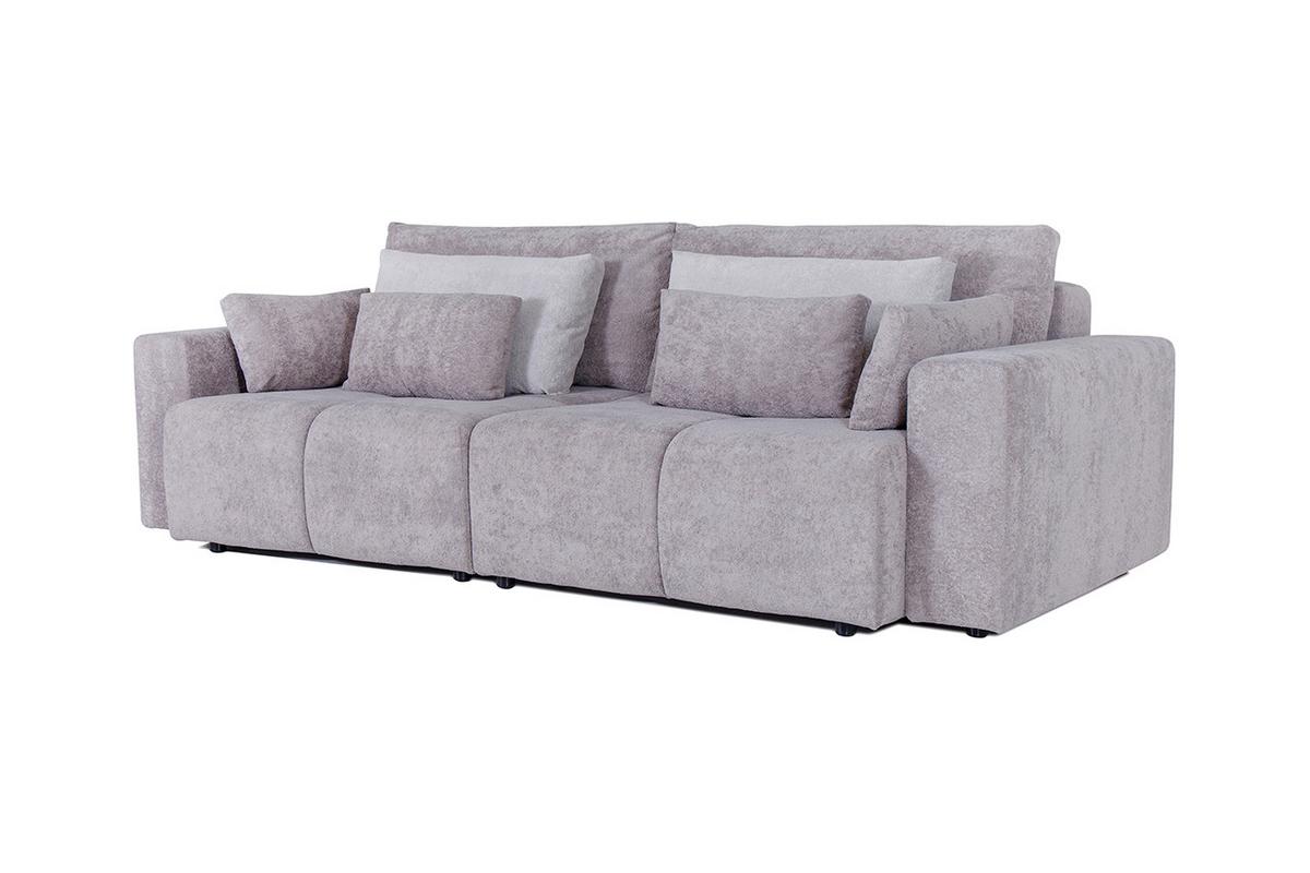 Mega Kanapé Monaco - bézs/fehér, Modern, textil/fa (270/126/88cm)
