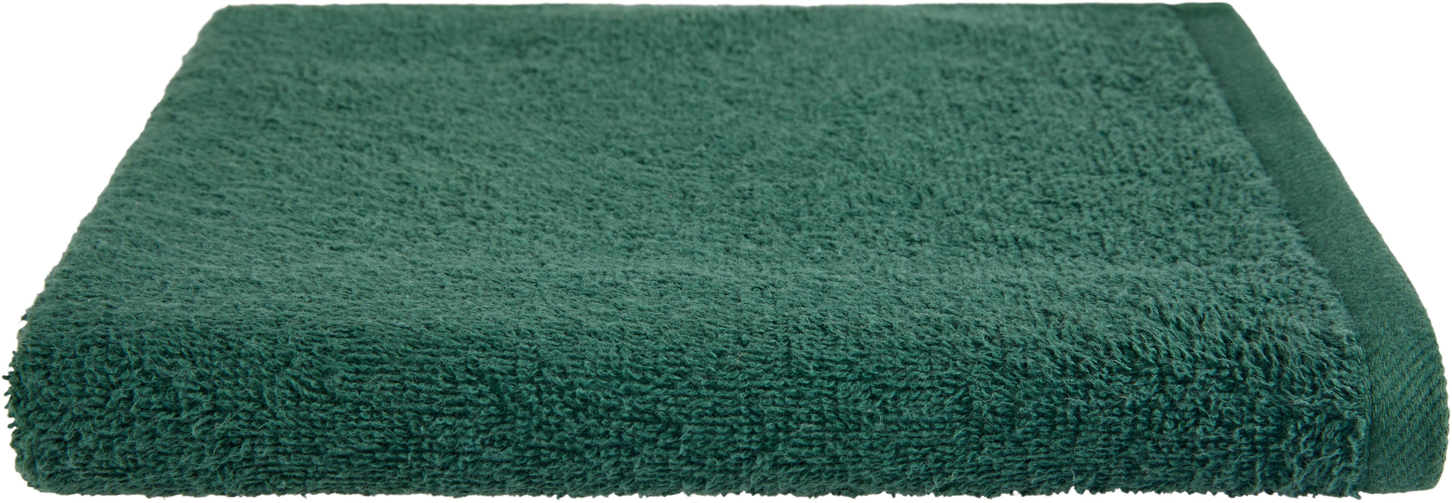 Handtuch Flora Baumwolle 380g/M2 Grün 50x90 cm - Grün, ROMANTIK / LANDHAUS, Textil (50/90cm) - James Wood