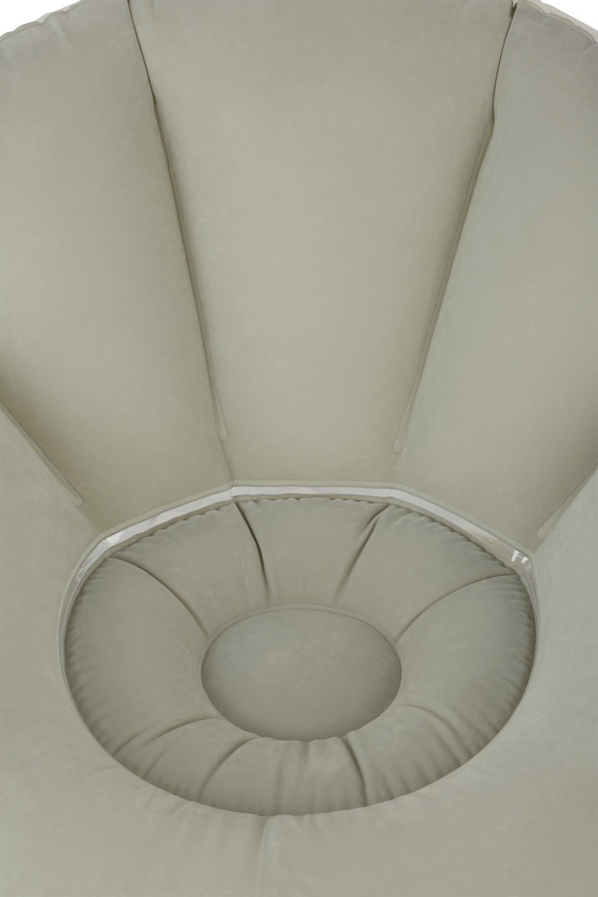 Luftsessel Luxury Outdoor Beige/Transparent mit Led - Transparent/Beige, MODERN, Kunststoff (102/97/71cm) - Bestway