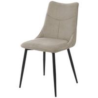 Szék Vera Giga-S - bézs/fekete, Konventionell, textil/fa (46/86/59cm) - Nedis SmartLife