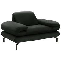 Sessel Looks Xiii - Dunkelgrün/Schwarz, Design, Textil (139 (197)/83 (110)/98cm) - LOOKS by W.Joop