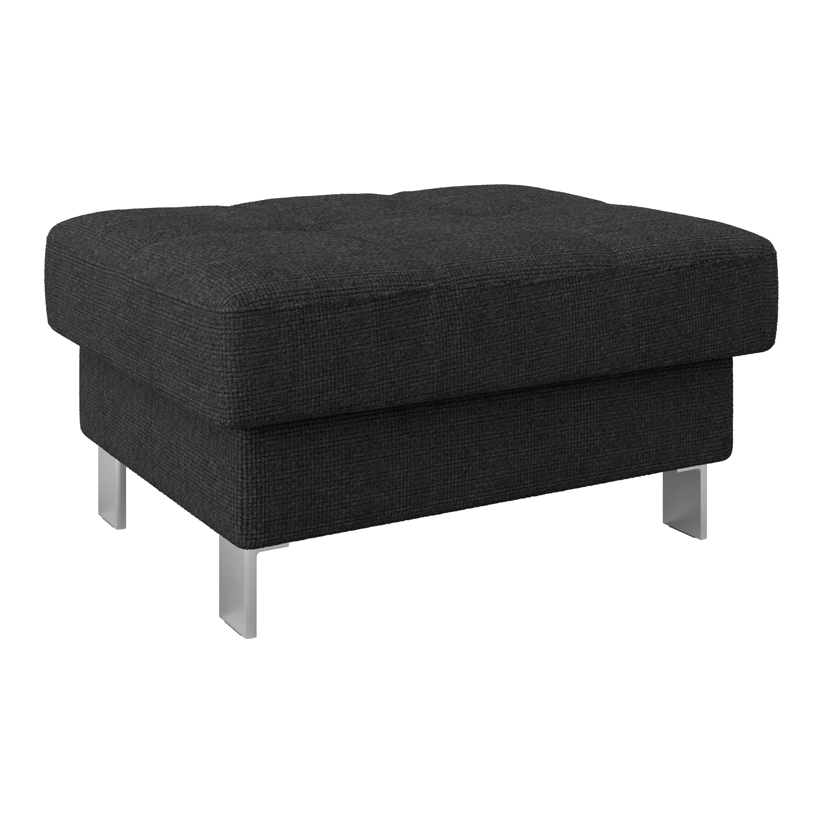 Ülőke Savona - grafitszürke, Modern, textil (90/44/73cm) - Ondega