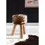 Hocker Ziegenfell B: 35 cm - Braun/Weiß, Natur, Fell (35/50/35cm) - Carryhome Hocker Ziegenfell B: 35 cm - Braun/Weiß, Natur, Fell (35/50/35cm) - Carryhome