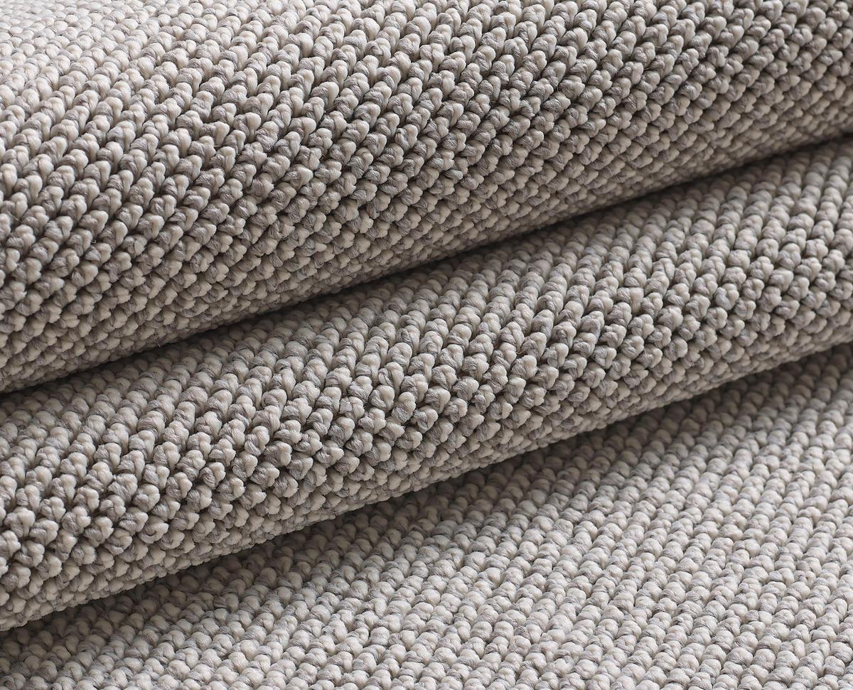 Webteppich Loom 240 X 340 4300 Silver - Silberfarben, Basics, Textil (240/340cm) - Novel