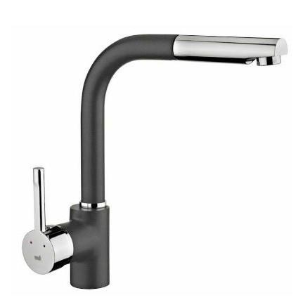 Granitová batéria TEKA ARK 938 TG - čierna, Design, kov/kameň (28,9cm) - Teka