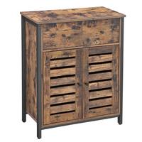 Kommode B: 70 Cm Braun/schwarz - Schwarz/Braun, Trend, Holzwerkstoff/Metall (70/80/30cm) - Boxxx