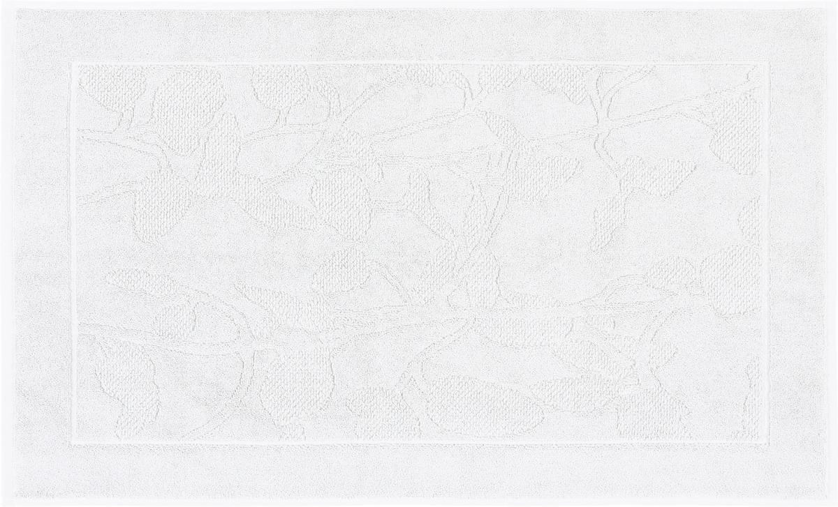 Badematte Lucia - Weiß, ROMANTIK / LANDHAUS, Textil (50/80cm) - James Wood