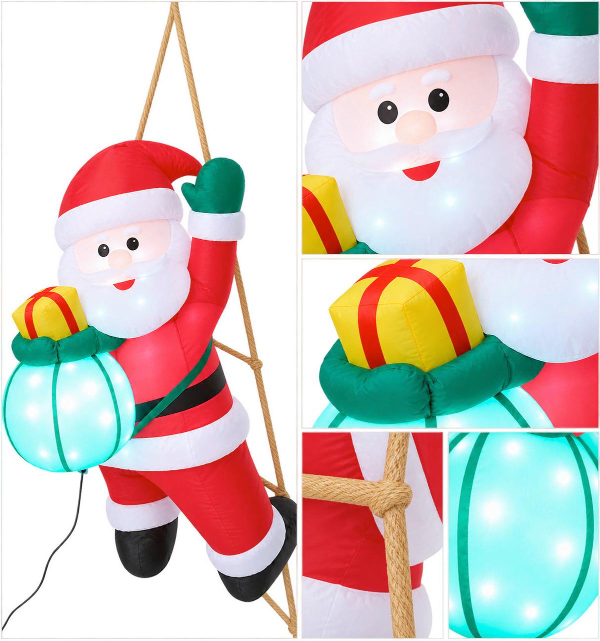 LED-DEKOLEUCHTE Santa Design - Multicolor, MODERN, Textil (45/122/65cm)