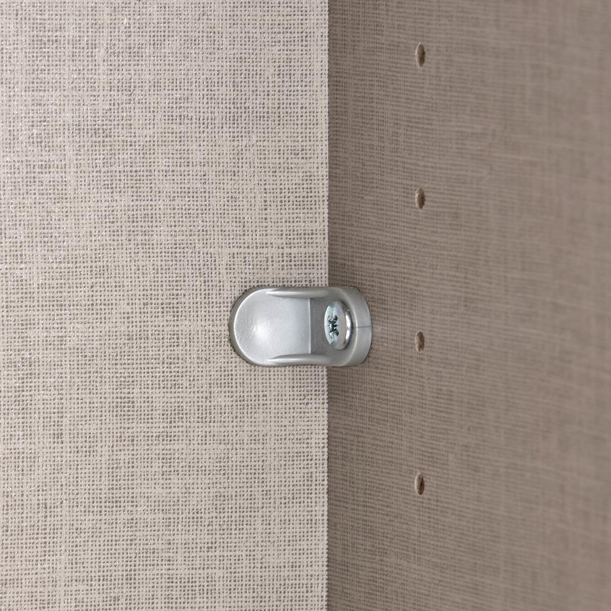 Skriňa s otočnými dverami dub Artisan/sivá 136cm - sivá/chrómová, Modern, kompozitné drevo/plast (136/197/54cm) - Rauch Möbel