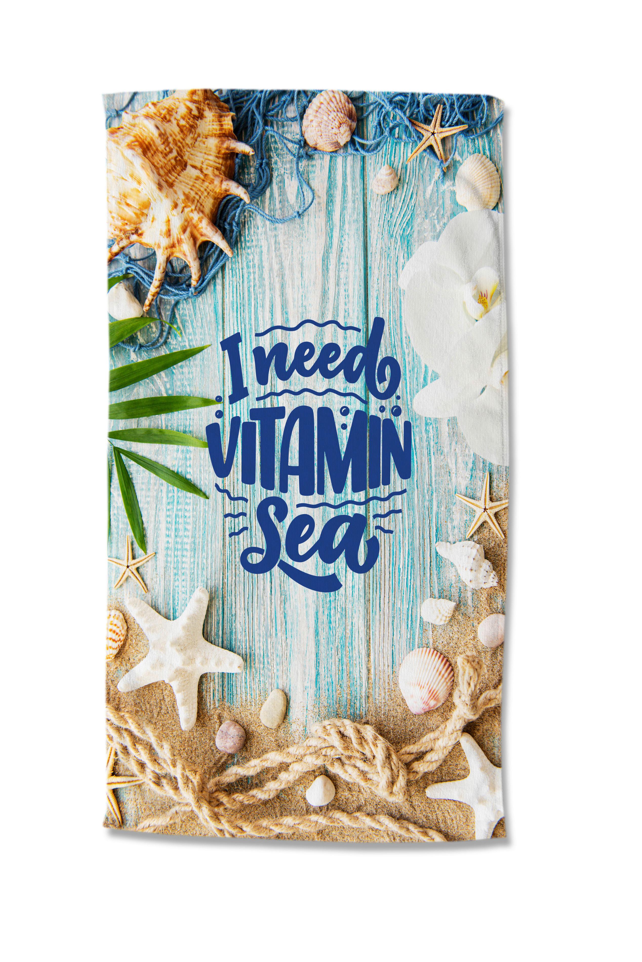 Strandtuch Vitamin Sea Multicolor 100x180 cm