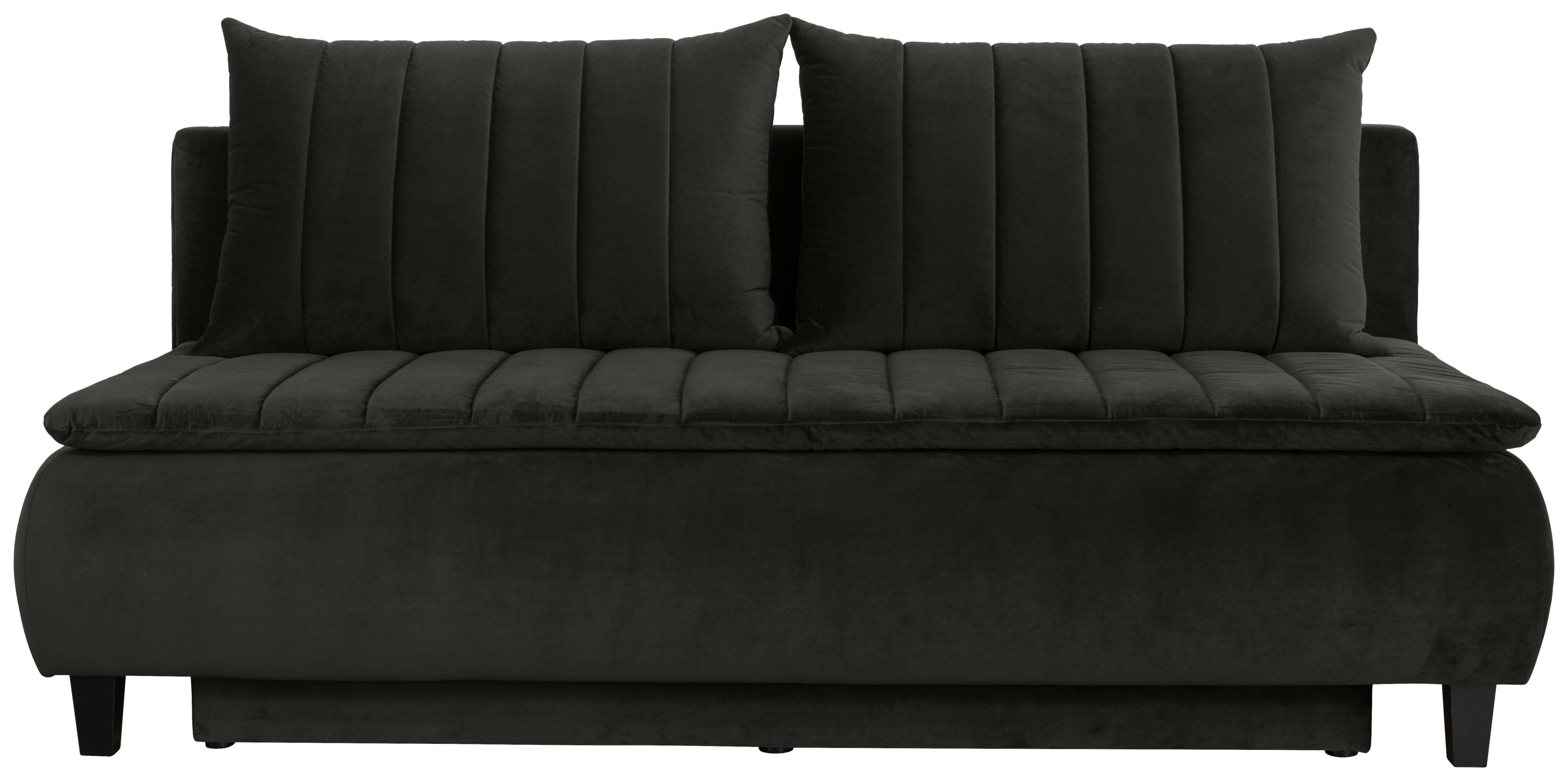 Boxspring Kanapé Marino B - világosszürke/antracit, Modern, textil (208/102/96cm) - Luca Bessoni