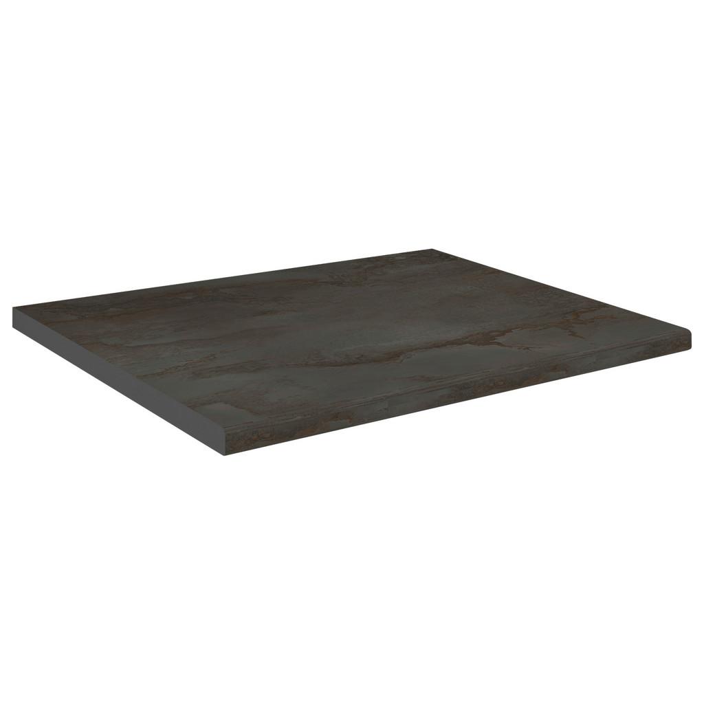 Arbeitplatte Esilo Anthrazit B: 80 cm
