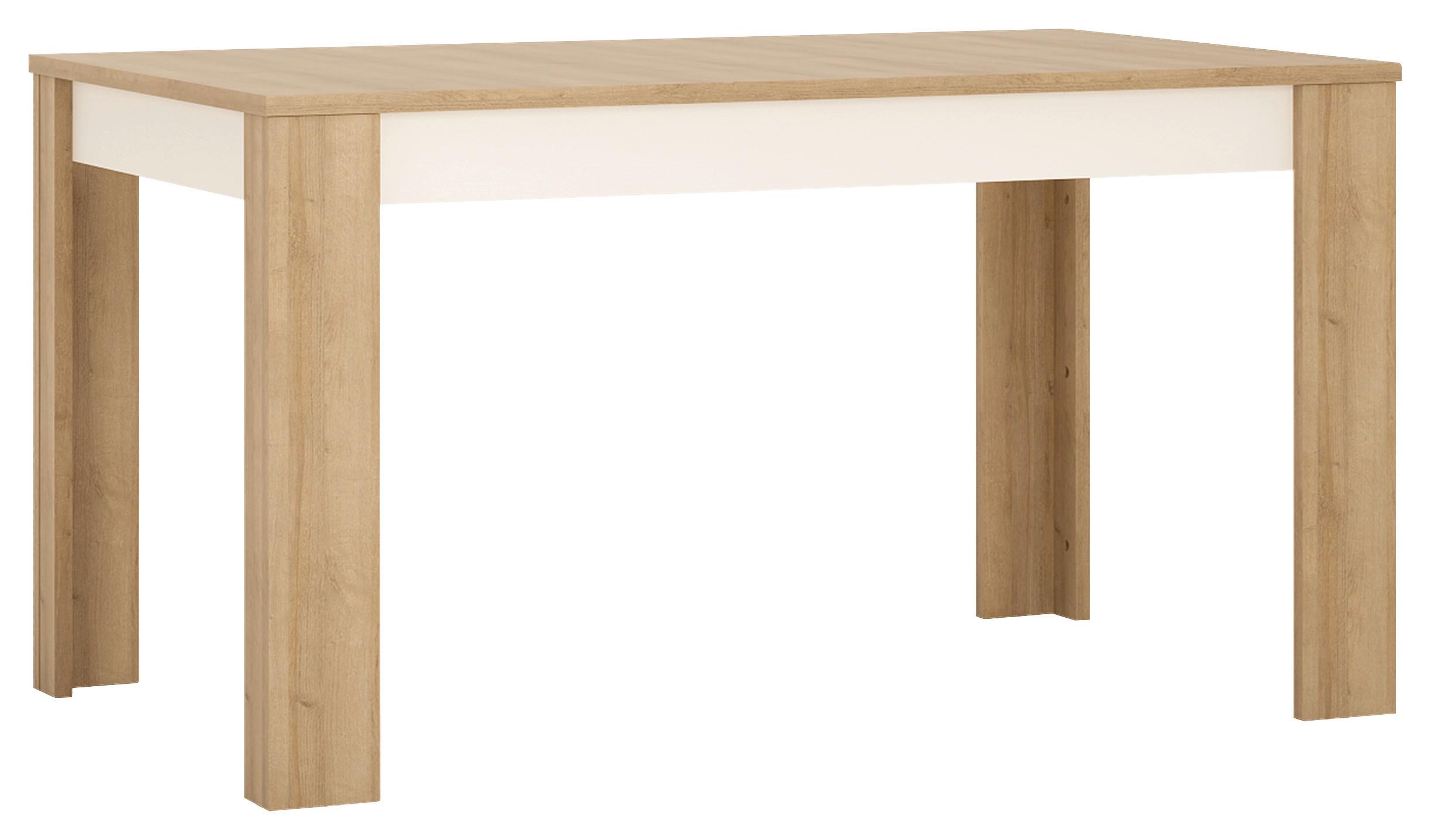 Kihúzható Étkezőasztal Lyon Hell 140-180/76,6 Cm - Modern, faalapú anyag (140-180/76,6/85cm)