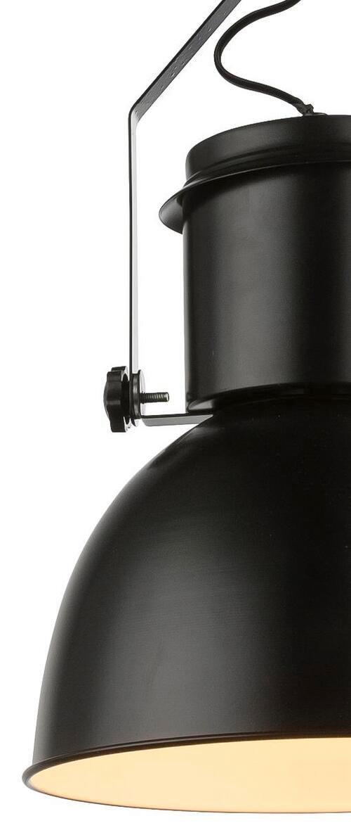 Hängeleuchte 15283 - Schwarz, Trend, Metall (26,5/120cm) - Globo