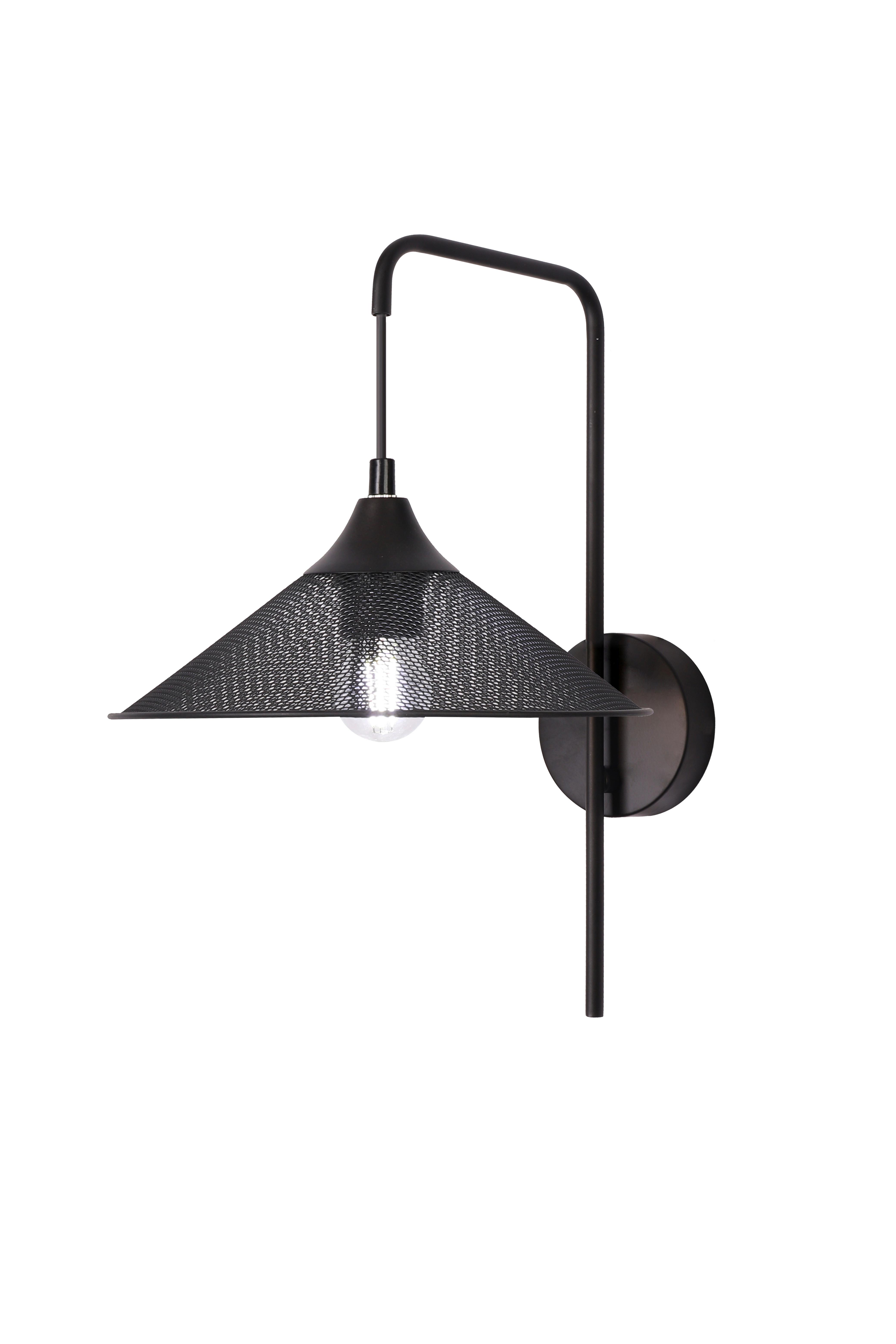 Wandleuchte 50401207 - Schwarz, Basics, Metall (31/25/41cm)