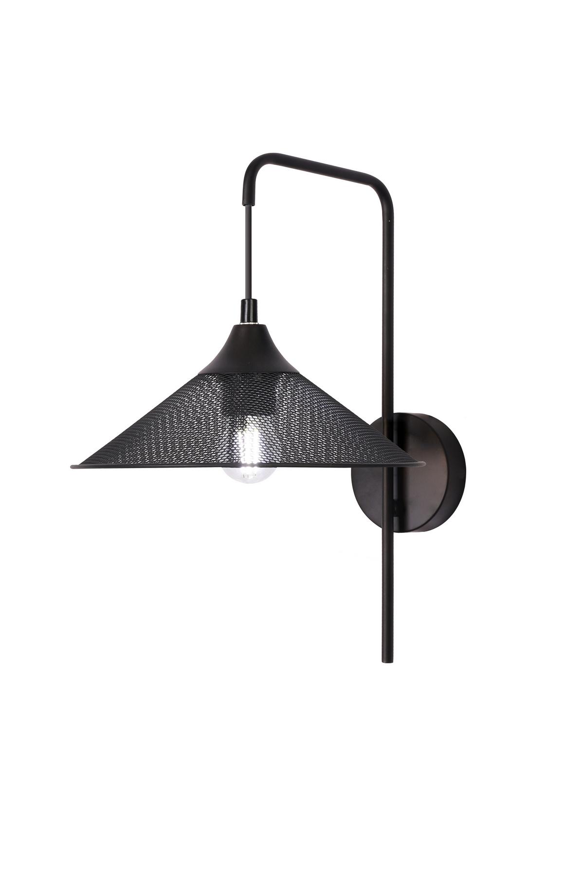 Wandleuchte 50401207 - Schwarz, Basics, Metall (31/25/41cm)